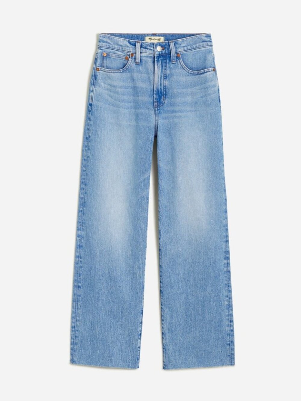 Madewell The Perfect Vintage Wide-Leg Crop Jean Sz 27